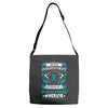 Never Underestimate the Strength of a Ovarian Cancer Warrior Adjustable Strap Totes