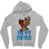 puppy power Zipper Hoodie
