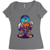 dj cool Women's Triblend Scoop T-shirt