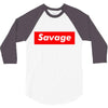 savage 3/4 Sleeve Shirt