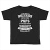 Super Cool Pops Of A Freaking Awesome Granddaughter Toddler T-shirt