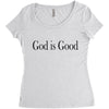 god is good Women's Triblend Scoop T-shirt