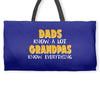 grandpa gift grandpas know Weekender Totes