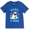 pugs not drugs V-Neck Tee