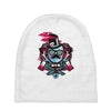 mr topstache vs jthree Baby Beanies