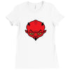 devil dude Ladies Fitted T-Shirt