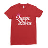 queen libra Ladies Fitted T-Shirt