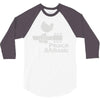 peace and music 3/4 Sleeve Shirt