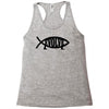 evolve t shirt small funny evolution science atheist darwin atheism fi Racerback Tank