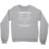 all time popular vr782 teaching is like pi best trending Crewneck Sweatshirt