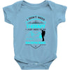 I Dont Need Therapy I Just Need Backpacking Baby Onesie