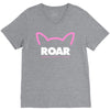 pussy roar - women's march alliance white logo V-Neck Tee