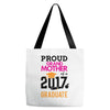 Class of 2017 Proud GrandMother Graduation Tote Bags