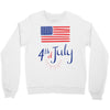 july 4th Crewneck Sweatshirt
