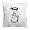 Guess What Throw Pillow