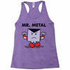 mr. metal Racerback Tank