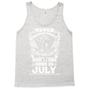 Never Underestimate Dog Rescuer Who Was Born July Tank Top