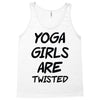 yoga girls are twisted Tank Top