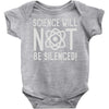 science will not be silenced Baby Onesie