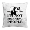 im Not Morning People Throw Pillow