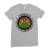 cannabis Ladies Fitted T-Shirt