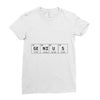 periodic table genius Ladies Fitted T-Shirt