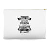 Super Cool Stepmom Of A Freaking Awesome Granddaughter Accessory Pouches