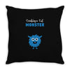 Creating a Lil Monster Baby Boy Throw Pillow