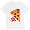 pizza my life V-Neck Tee