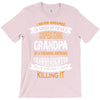 Super Cool Grandpa Of A Freaking Awesome Granddaughter T-Shirt