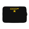 cccp retro,ussr,communist,russia,cold war,fun Laptop sleeve