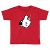 main de mickey Toddler T-shirt