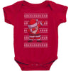 ugly santa dabbing Baby Bodysuit