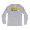 warning offensive mens funny Long Sleeve Shirts