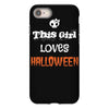 this girl loves halloween iPhone 8
