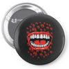 crazy laughter Pin-back button