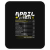 April Girl Facts Taurus Mousepad
