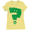 riddle me this! Ladies Fitted T-Shirt