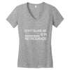 retrograde Women's V-Neck T-Shirt