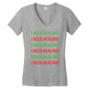 I Need Healing Women's V-Neck T-Shirt