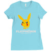 pokemon playboy Ladies Fitted T-Shirt