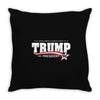 trump for president 2016 make america great again Throw Pillow