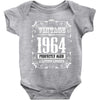 vintage made in 1964 perfectly aged a living legend Baby Bodysuit