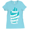 not what i am Ladies Fitted T-Shirt