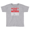 money can't buy happiness but it can buy a dirt bike Toddler T-shirt