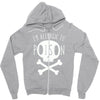 allergic to poison Zipper Hoodie