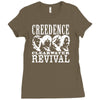 creedence clearwater revival Ladies Fitted T-Shirt