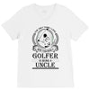 Golfer Uncle V-Neck Tee