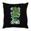 smoking Throw Pillow