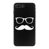 mustache glasses nerd iPhone 7 Plus Case